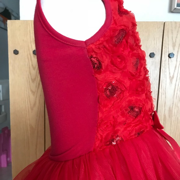 Red Tutu Dress - Picture 5 of 6